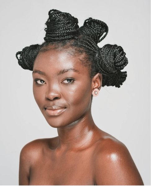 Bantu knots are a popular form of a protective hairstyle that involves spiraling twists that were previously sectioned off to create the distinct look.